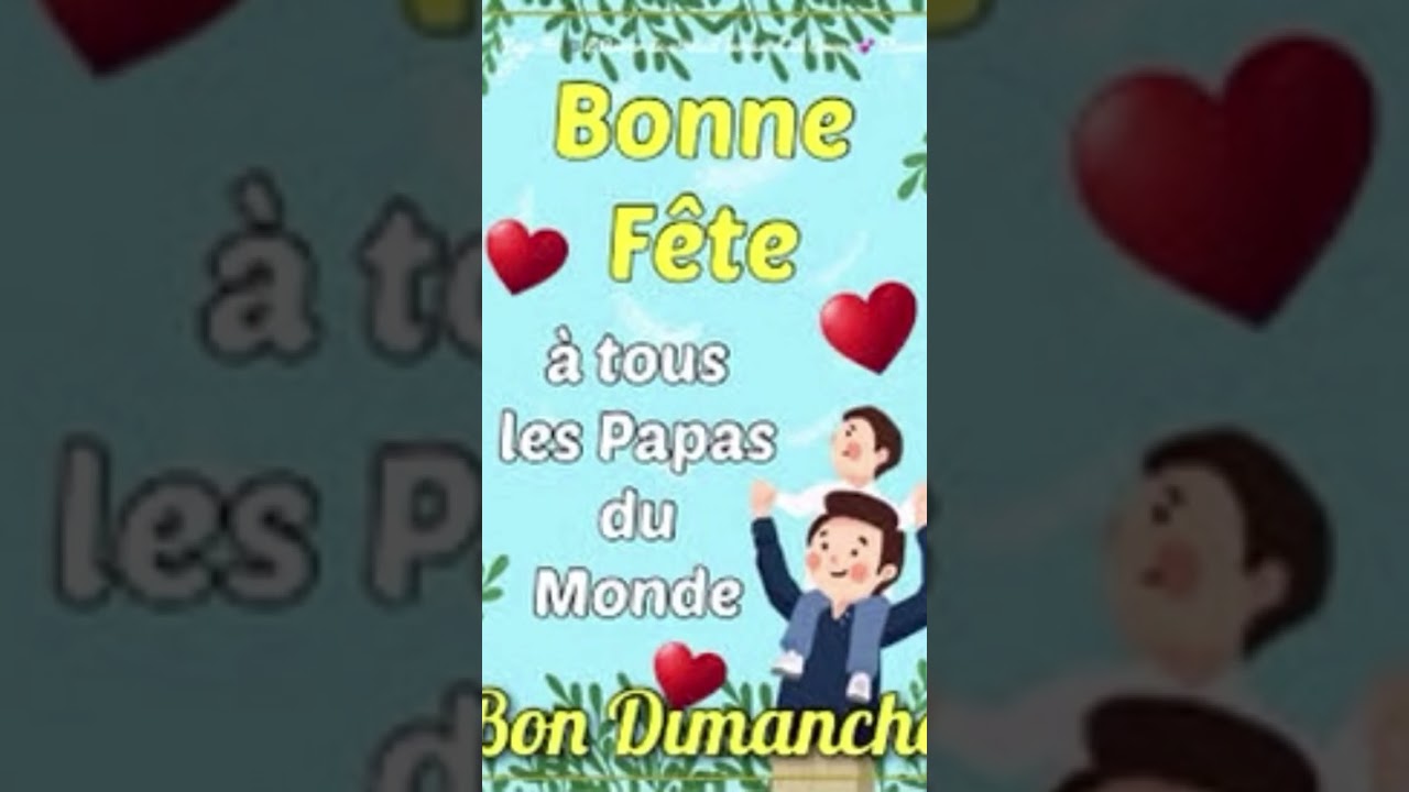 Bonne f&ecirc;te &agrave; tous les papas😉👍 #fetedesperes