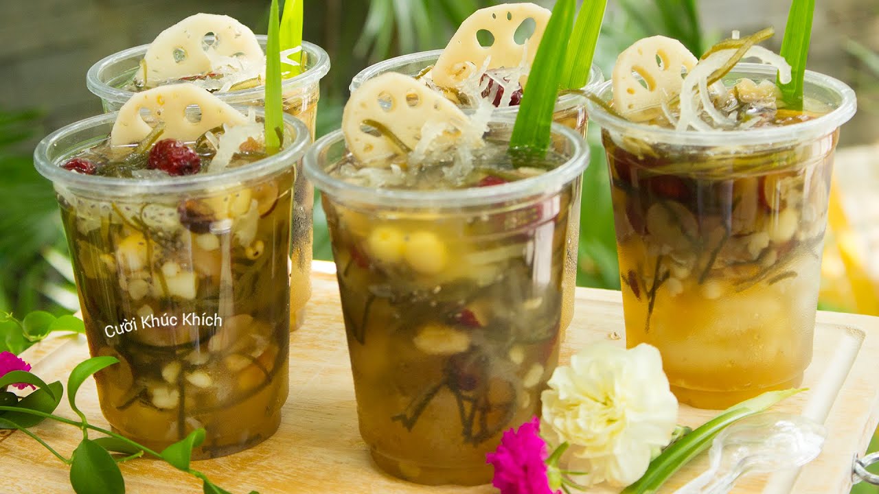 CÁCH NẤU CHÈ SÂM BỔ LƯỢNG THANH MÁT GIẢI NHIỆT NGÀY NÓNG - CKK