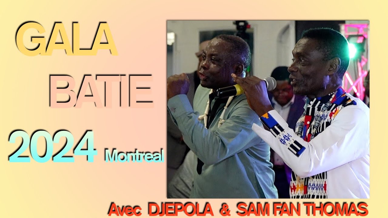 Soirée de Gala Batie 2024 avec SAM FAN THOMAS - Montréal