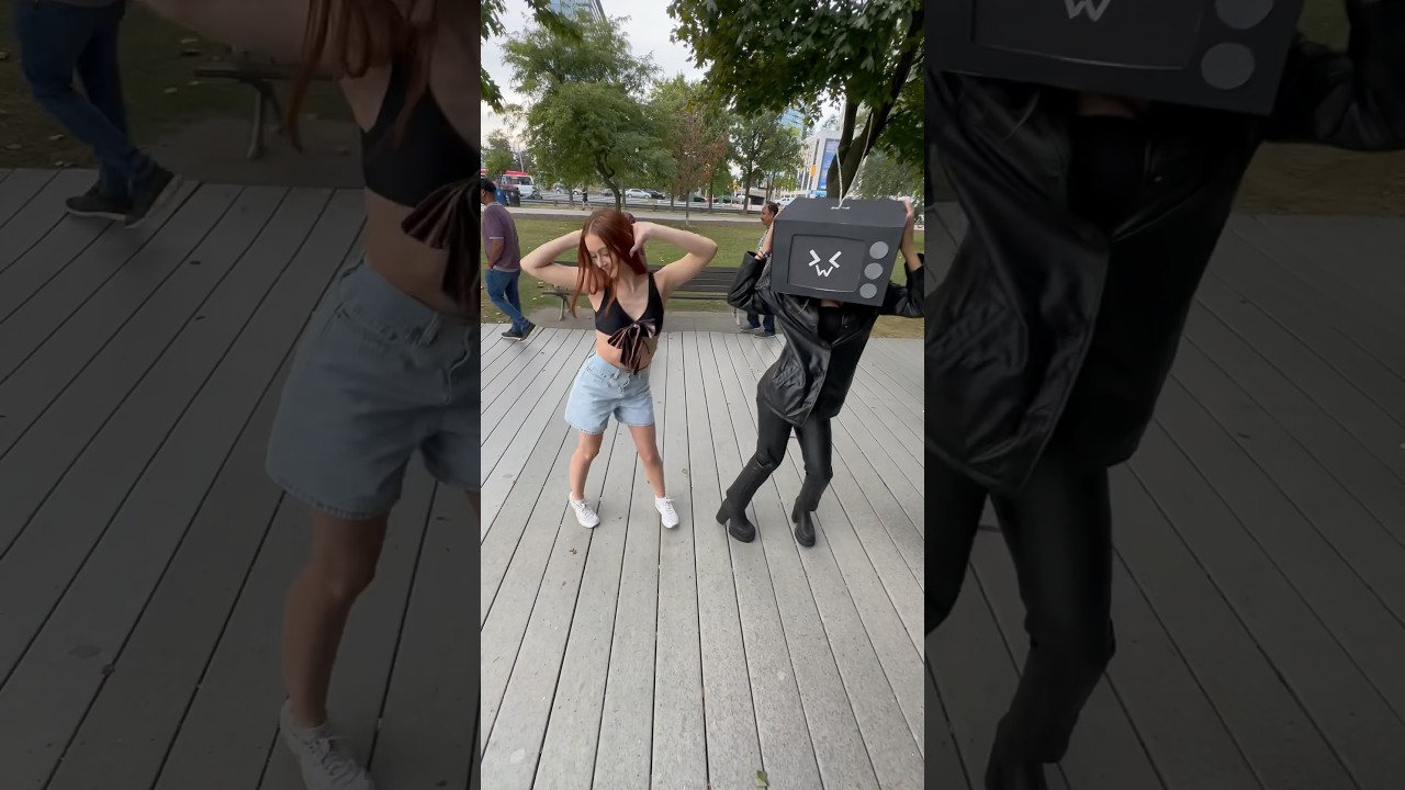 M3GAN & TV WOMAN DANCE! #megan #tvwoman #skibidi