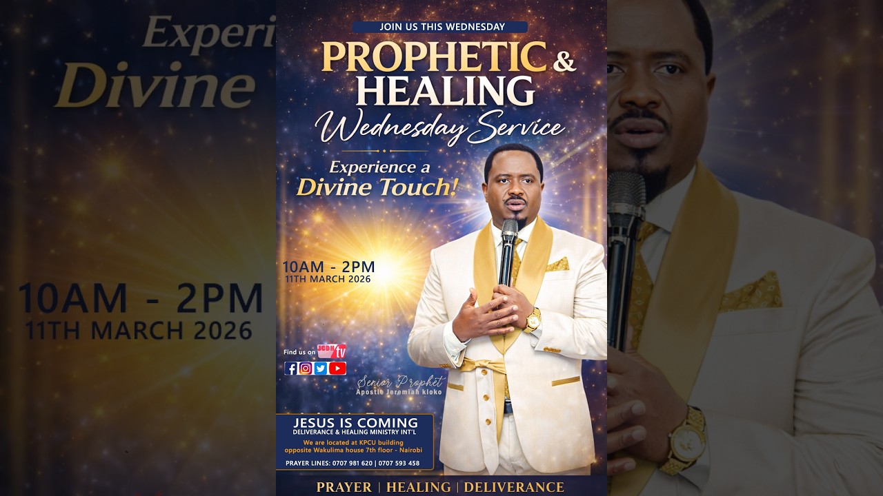 PROPHETIC & HEALNG SERVICE  || 11.3.2026.