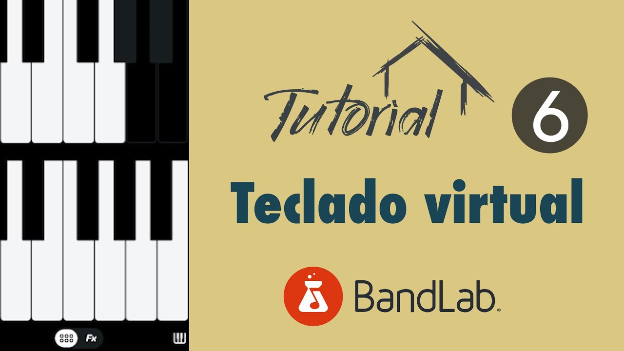 Teclado virtual en BandLab (Tutorial 6) DartHome