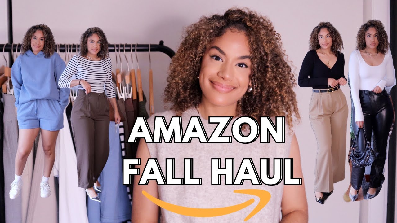AMAZON FALL HAUL 2023 | STAPLES TO ADD TO YOUR CAPSULE WARDROBE | DANIELA ELIZA