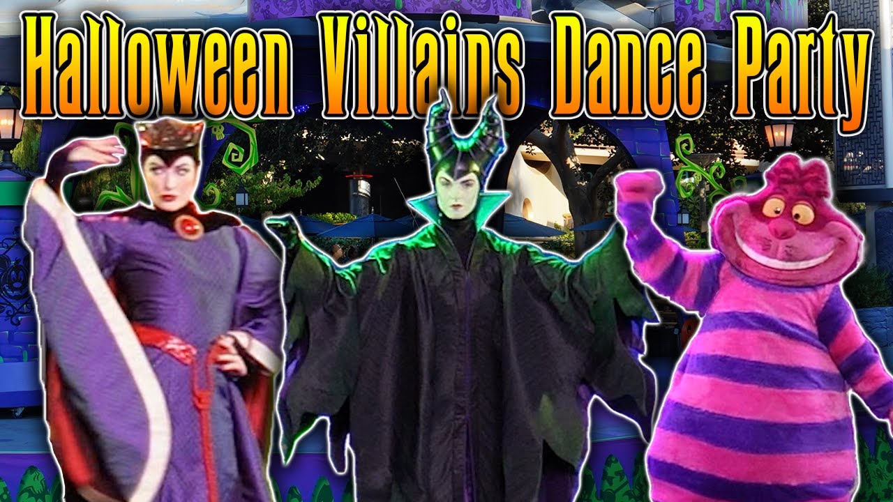 Disney Halloween Villains Dance Party 2022 | Disneyland | 4K