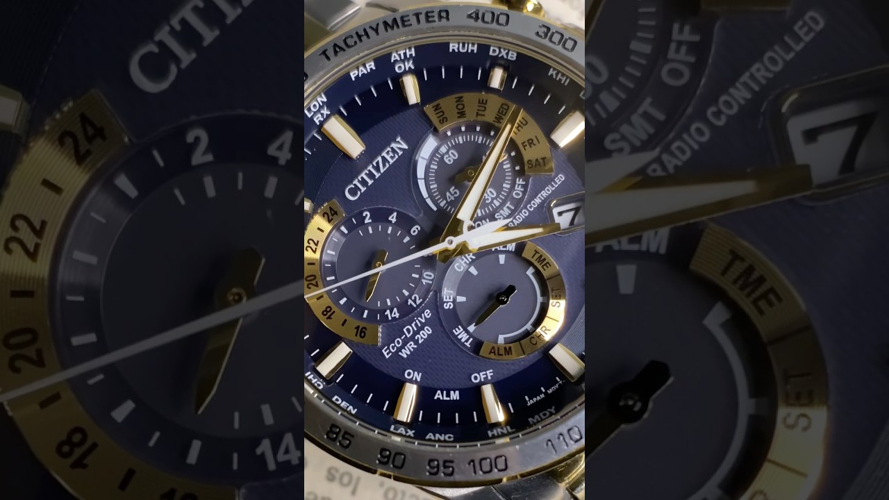 CITIZEN - MODELO ECO-DRIVE RADIO CONTROLLED🇯🇵 #citizen #citizenwatches #citizenecodrive