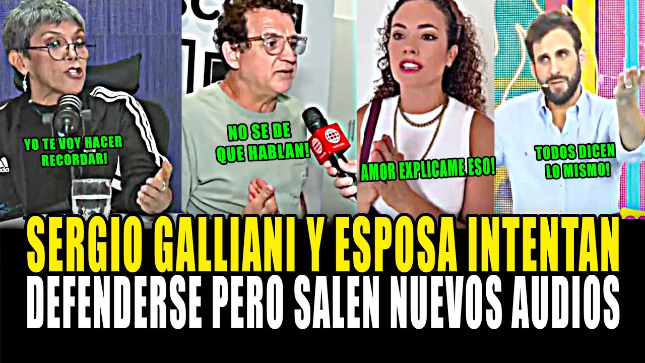 Sergio Galliani se DEFIENDE tras ser 4CUS4DO de m4ltr4to, pero no IMAGINO que F!LTRAR!AN AUDIOS