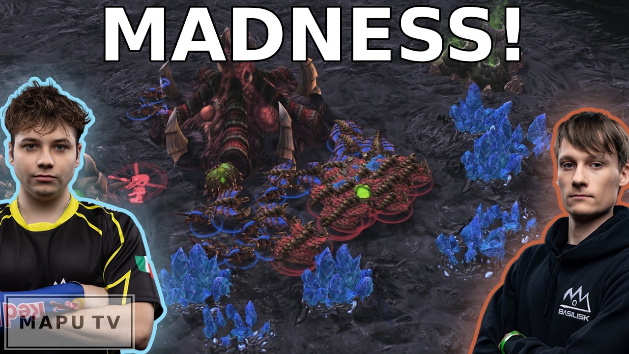 CRAZY Players CRAZY Games! Serral vs Reynor - Bo5 - (StarCraft 2)