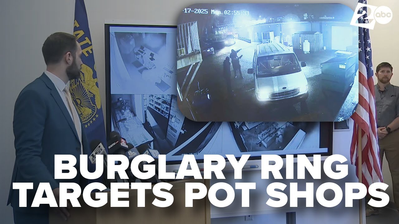 Burglary ring targets Portland area pot shops with smash-and-grabs, DA's office says