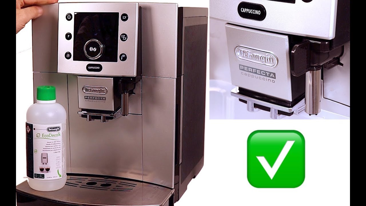 DeLonghi Perfecta Cappuccino ESAM5500 Entkalken