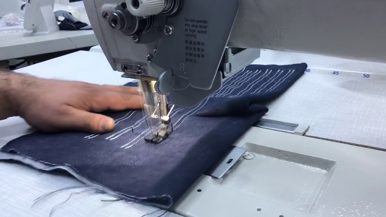 Broderi BD-8758-5 Direct Drive Tam Otomatik Büyük Mekik Çift İğne