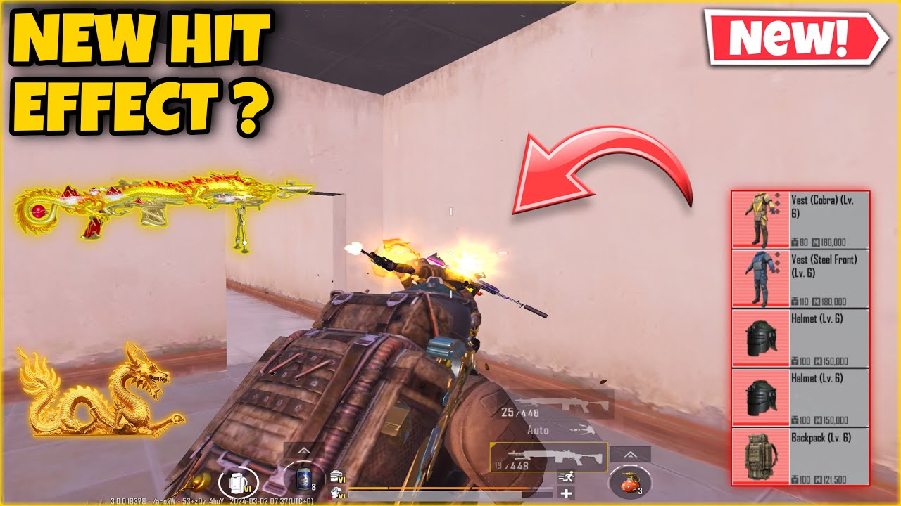 Metro Royale New MK Skin With Amazing Hit Effect Map 5 / PUBG METRO ROYALE CHAPTER 18