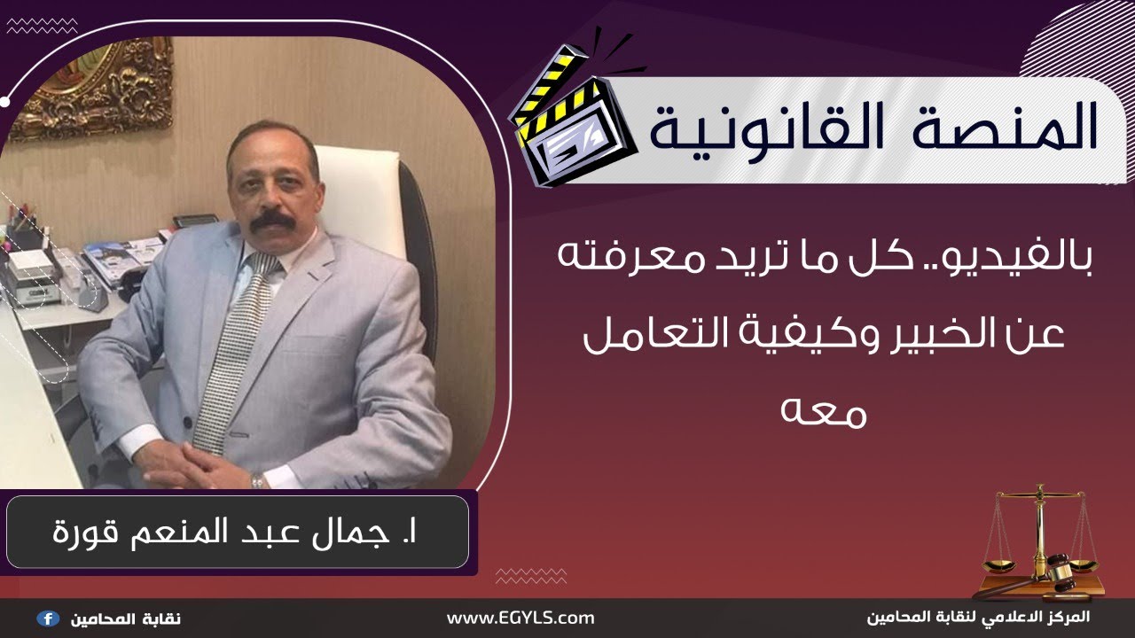 بالفيديو.. كل ما تريد معرفته عن الخبير وكيفية التعامل معه