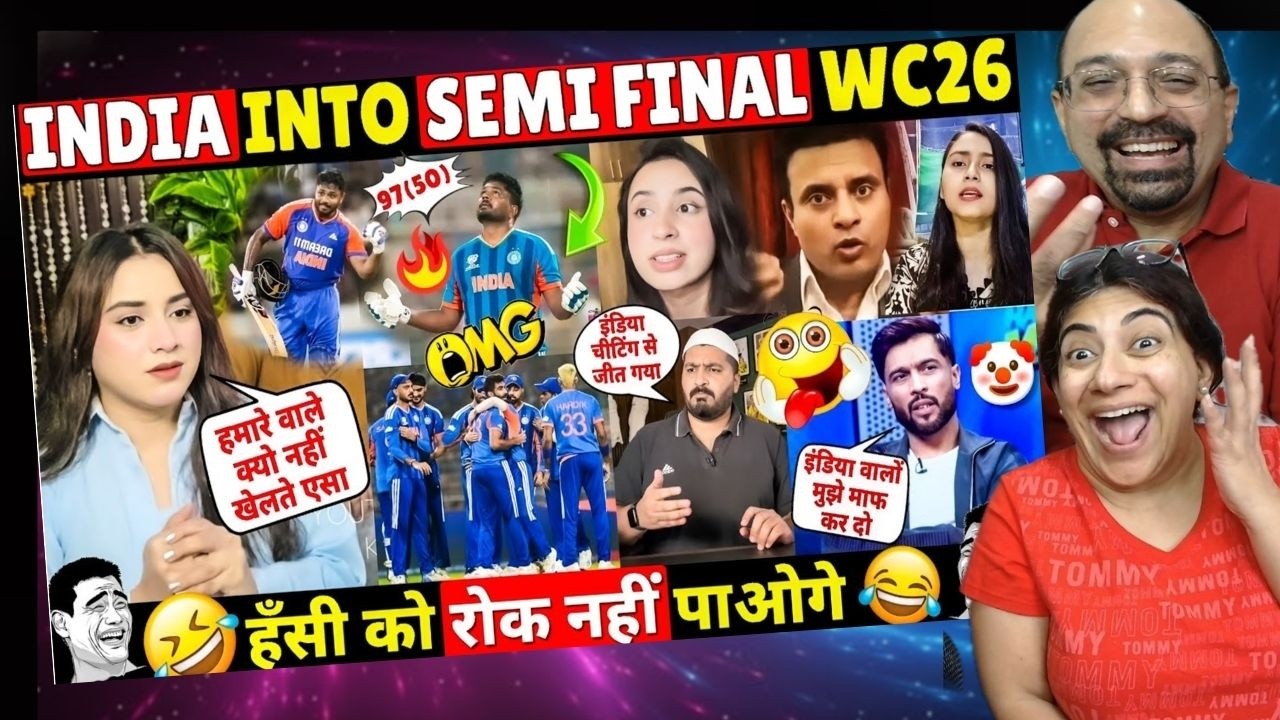 🔥 INDIA QUALIFIED FOR SEMI FINAL OF T20 WORLD CUP 2026 AFTER BEATING WEST INDIES 🤣 PAKISTANI CRYING😭