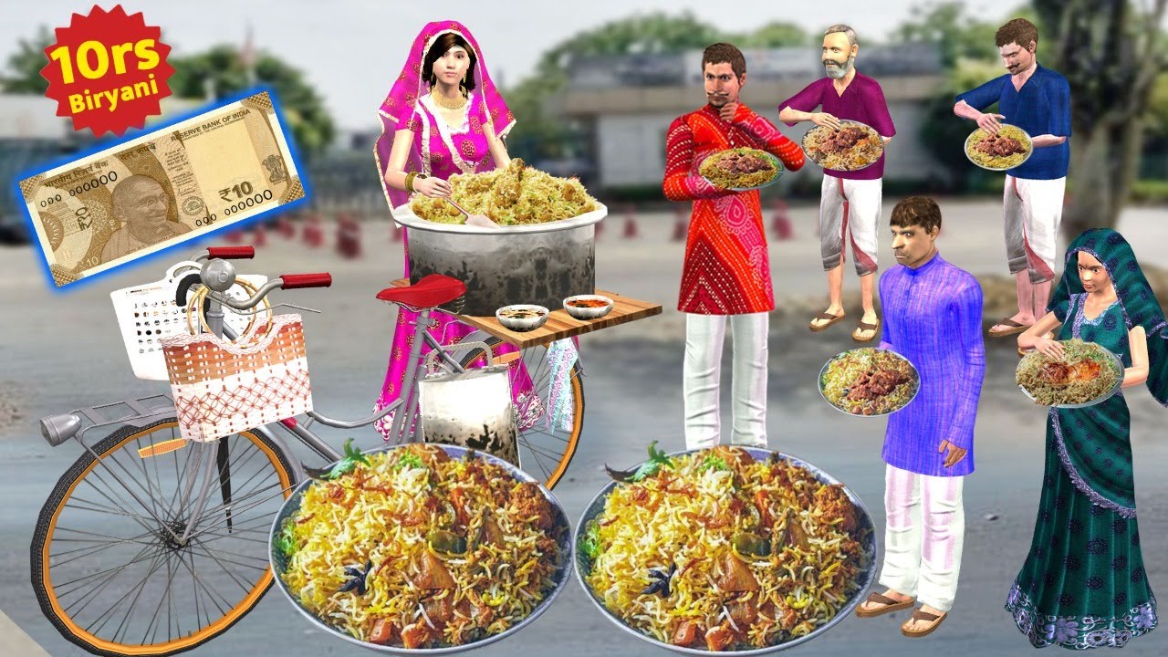 10 Rp चिकन बिरयानी वाला 10 Rps Chicken Biryani Wala Must Watch New Funny Comedy Video Hindi Kahaniya