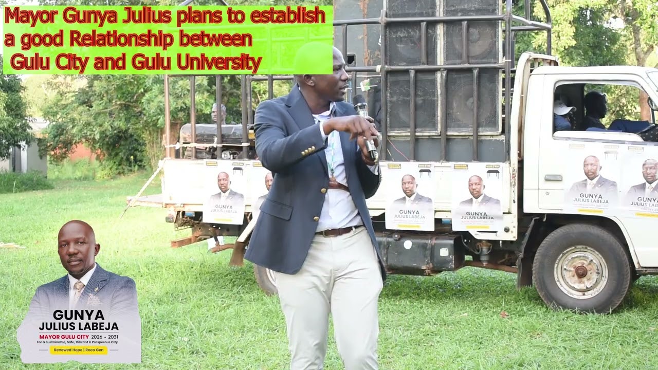 Mayor Gunya Julius to establish a strong relationship between Gulu City  and Gulu University