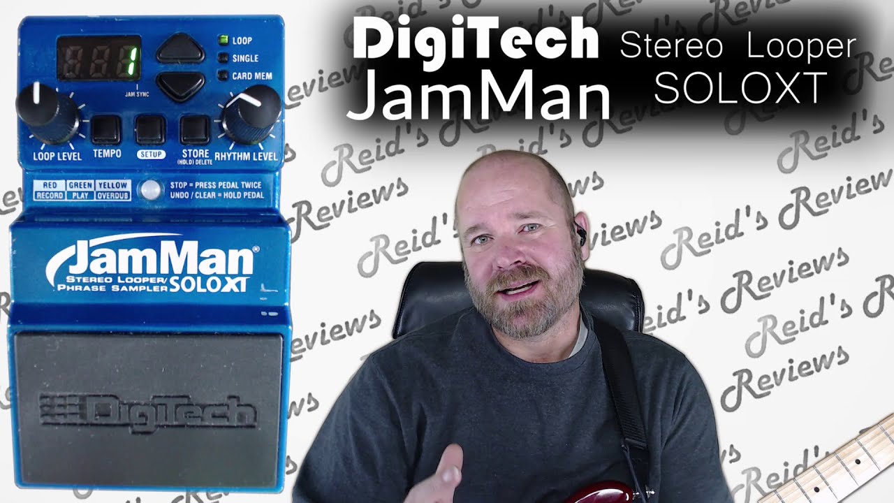 Неплохо, обзор гитарной педали DIGITECH JamMan SOLO XT Stereo Looper Phrase Sampler. Отзывы Рида.
