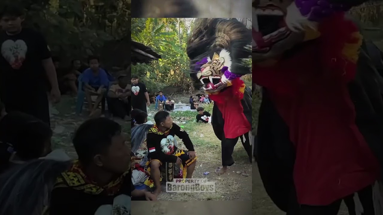 Barongan di Tampol Sendal #shorts