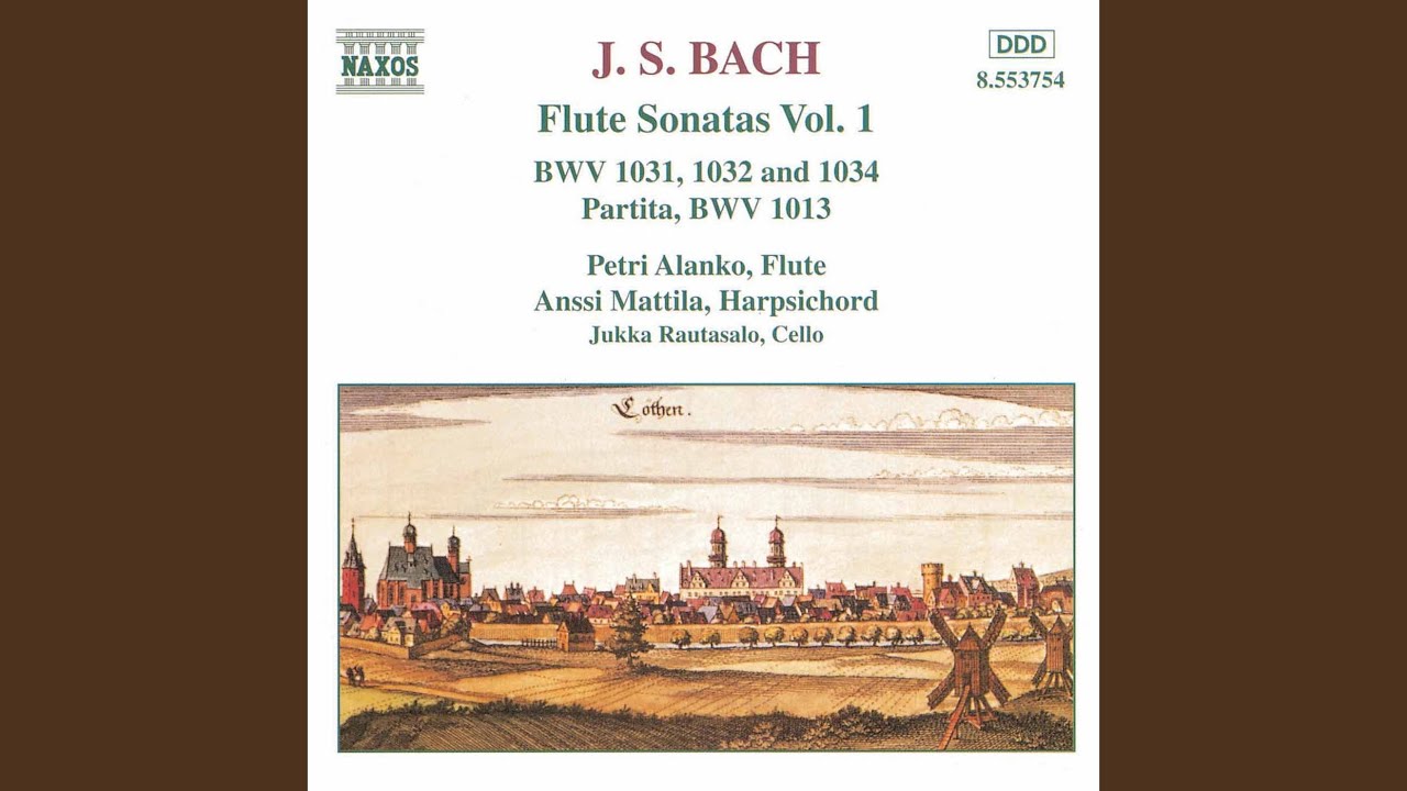 Flute Partita in A Minor, BWV 1013: I. Allemande