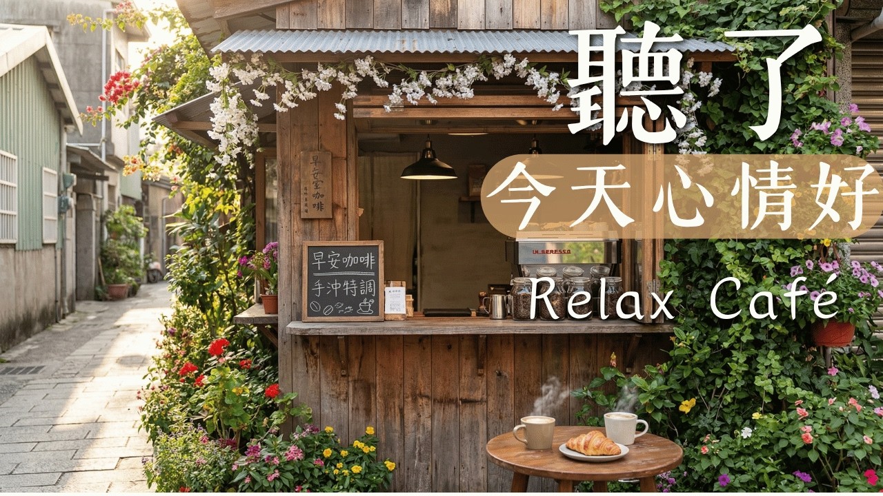 【RELAXING PIANO BGM】小巷咖啡館的慢生活時光，溫柔鋼琴旋律流動，讓心情慢慢沉靜☕療癒焦慮與疲憊，適合閱讀／學習／工作／放鬆