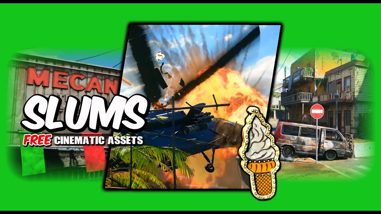 Black Ops 7 Slums | BO2 Cinematic Pack FREE Assets for Top Tier Editors