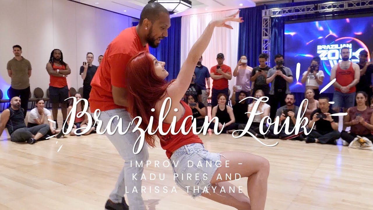 Kadu Pires & Larissa Thayane Improv Zouk dance at the Brazilian Zouk World Championships 2022