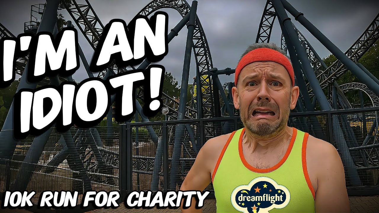 I'm Running 10K at Alton Towers... Every Click Costs ME Money!