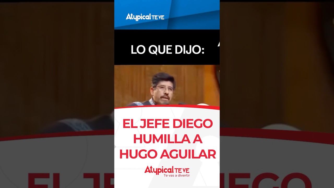 EL JEFE DIEGO HUMILLA A HUGO AGUILAR | #shorts