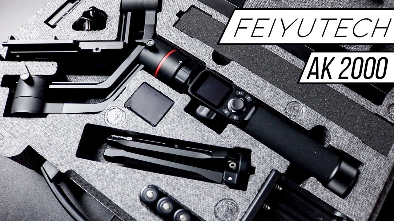 Feiyutech AK2000 TEST FR : meilleur qualité/prix pour un stabilisateur ? 2019