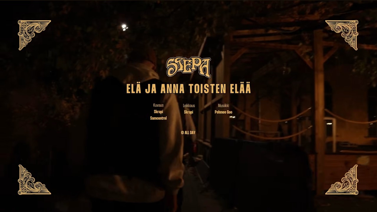 Stepa - Elä ja anna toisten elää (Official Music Video)