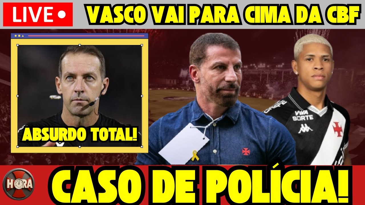 BRIGA FEIA!! PEDRINHO COBRA ARBITRAGEM. VASCO VAI PRA CIMA DA CBF!