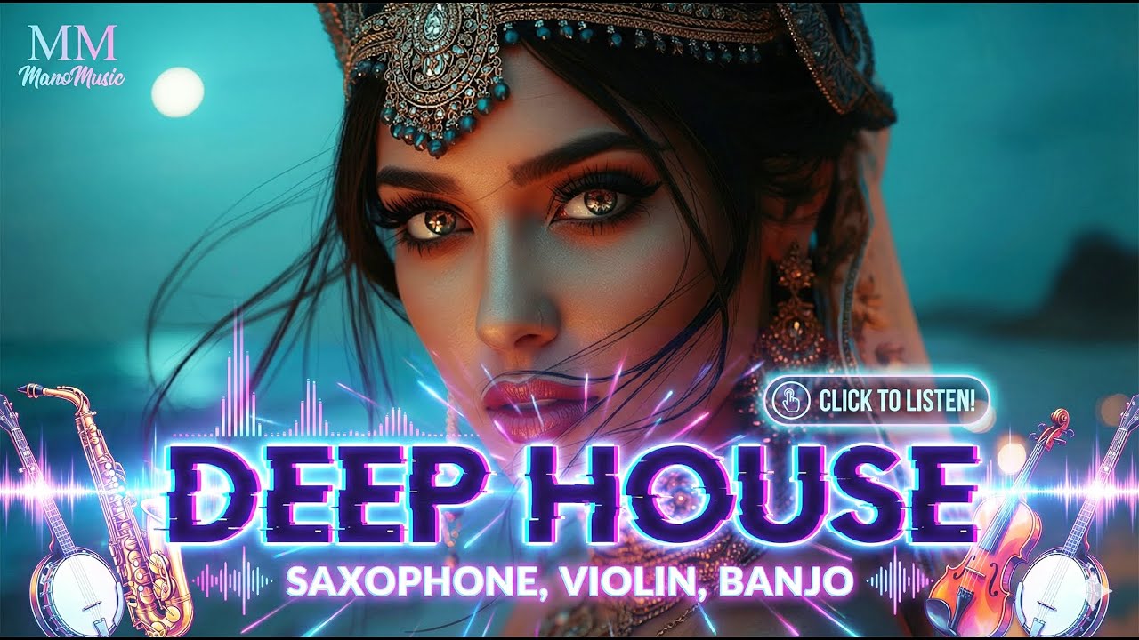 Mystic Arabian Nights ~ Emotional Deep House Instrumental Mix ~ Oud & Violin