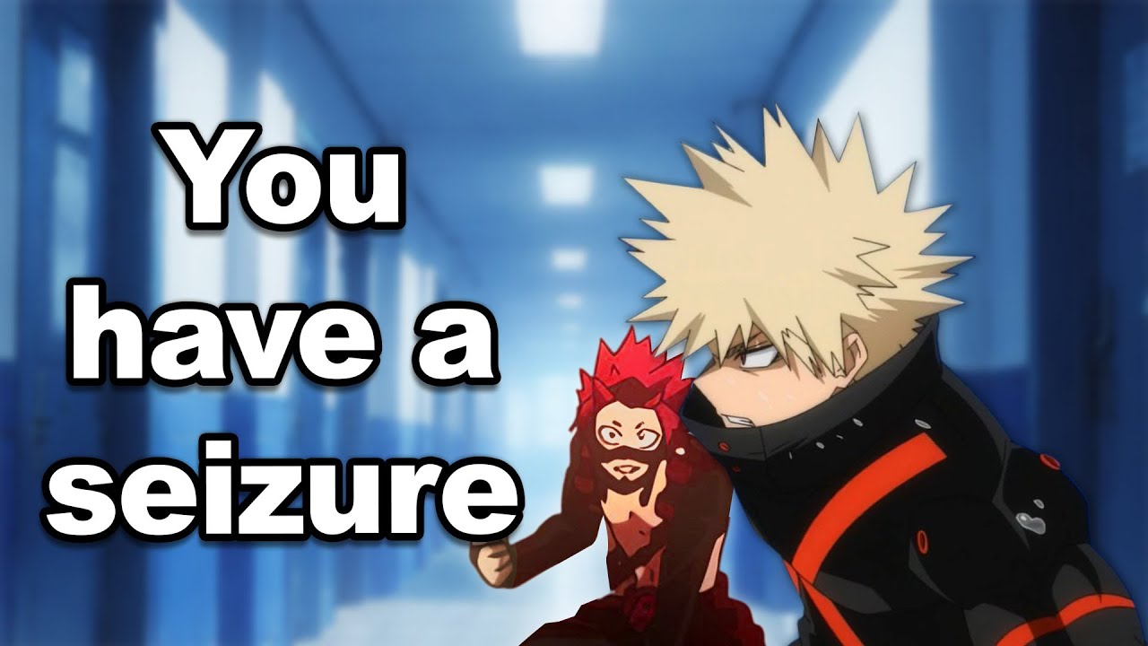 You Collapse After a Sudden Episode | Kiribaku x Listener | mha x listener
