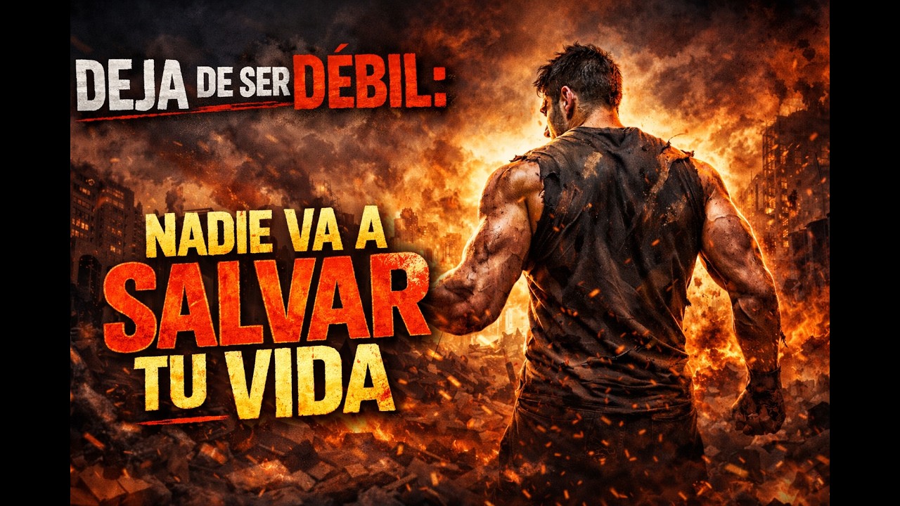 NADIE VA A SALVAR TU VIDA… DEJA DE SER DÉBIL