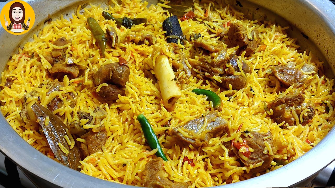 Hyderabadi Mutton Tahari Recipe | Gosht Ki Tahari | Mutton Pulao |Simple & Easy Mutton Tahiri Recipe