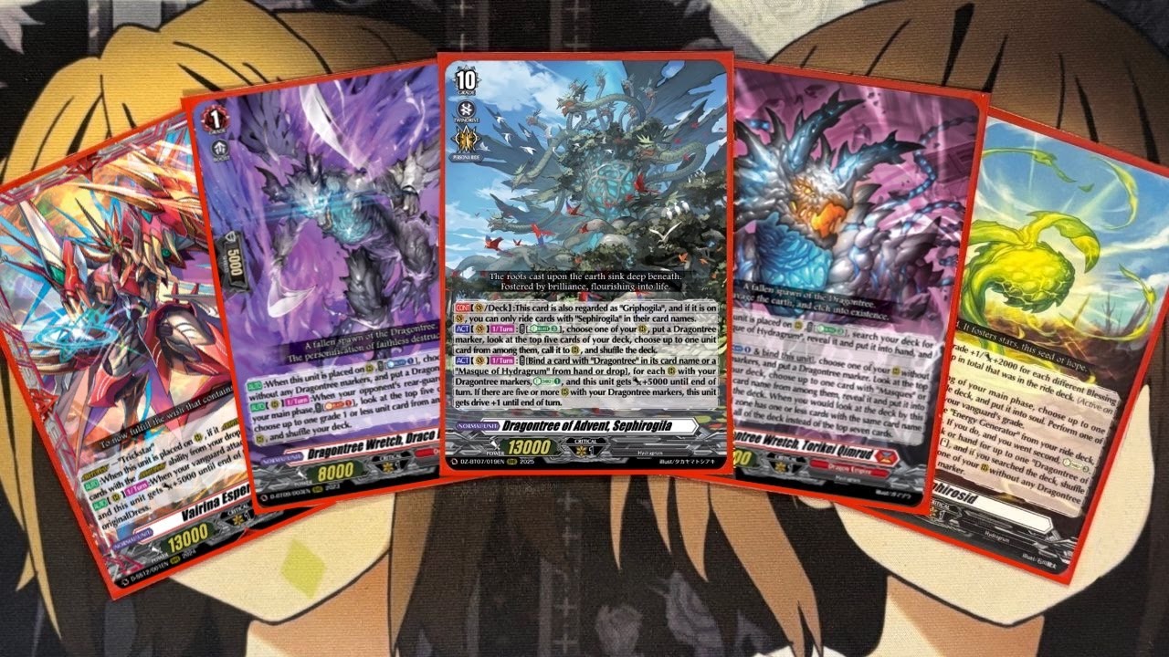 My Sephirogila Dragon Empire Cardfight Vanguard Deck Profile for April 2025