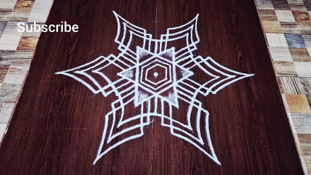 5×3 simple and easy margazhi padikolam  | kolamwithdots |