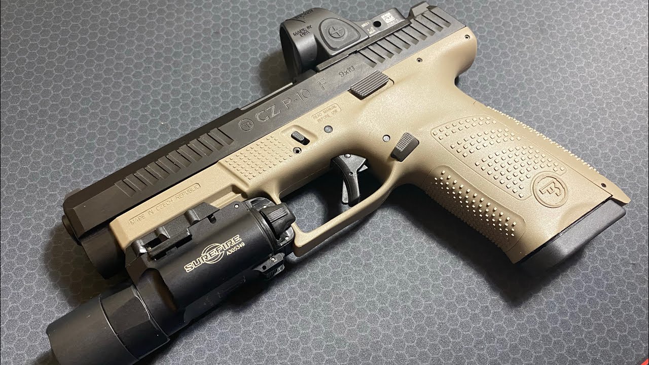 CZ P10C & P10F Unboxing & Comparison