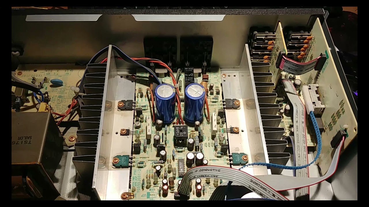 Marantz PM40SE typowa usterka wygladajaca groznie