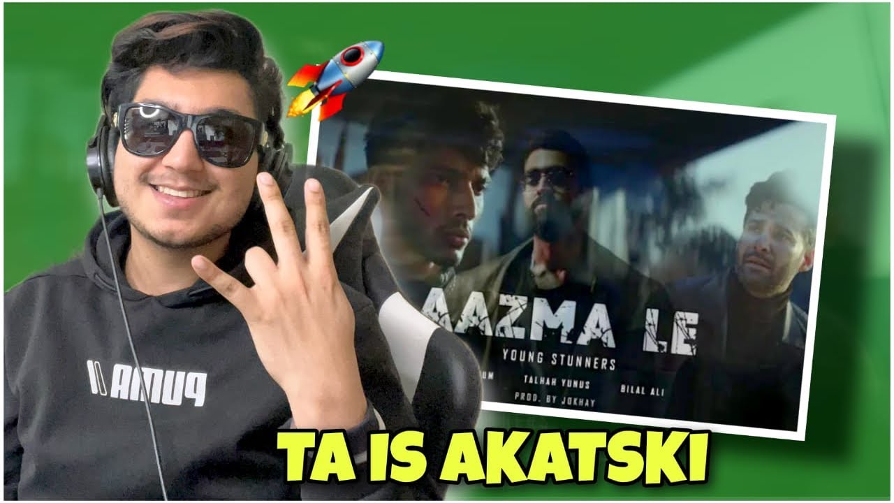 AAZMA LE - Young Stunners | Talha Anjum | Talhah Yunus ft. Bilal Ali (REACTION)