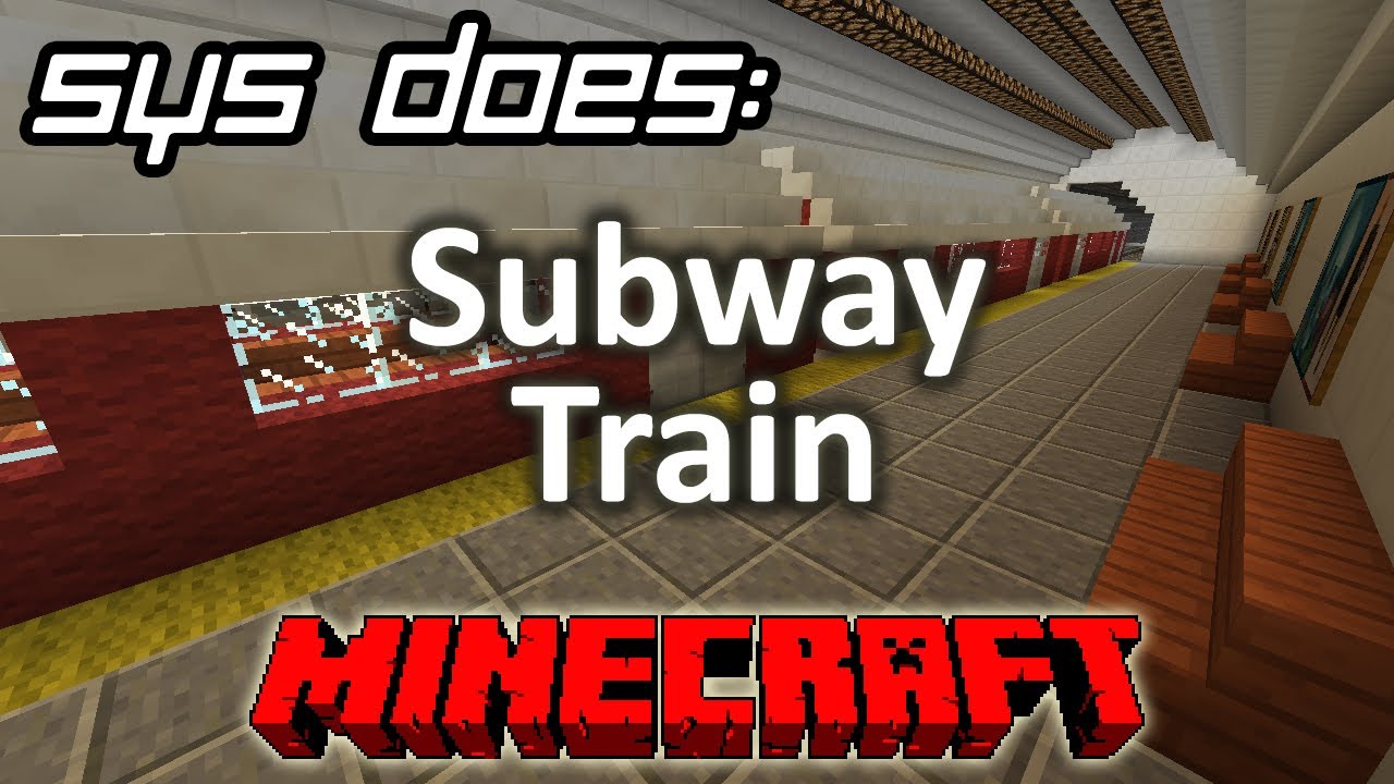 Minecraft - Subway Train