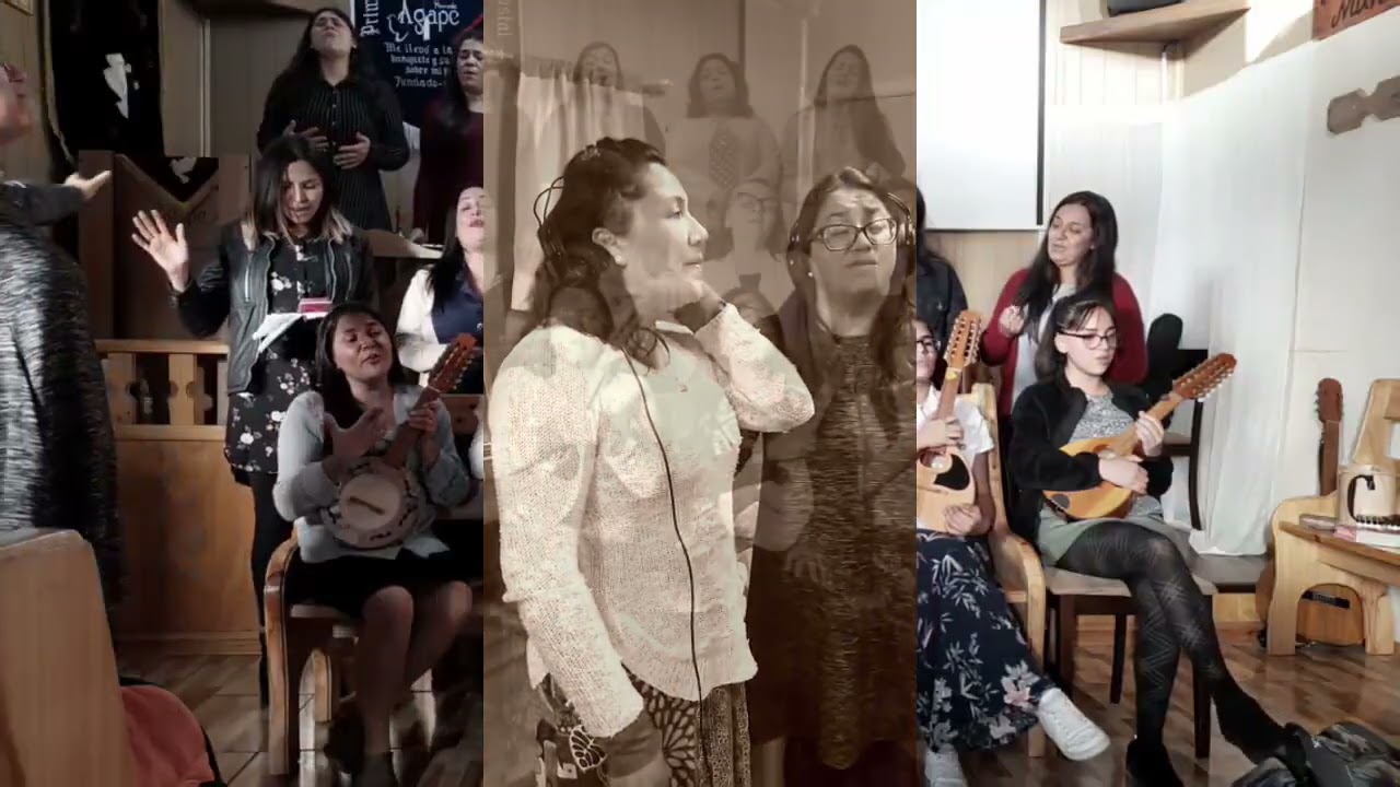 Medley : Salmo 121 - Merecedor de Alabanza, Cuerpo de hermanas Dorcas La Ligua Manada Agape.