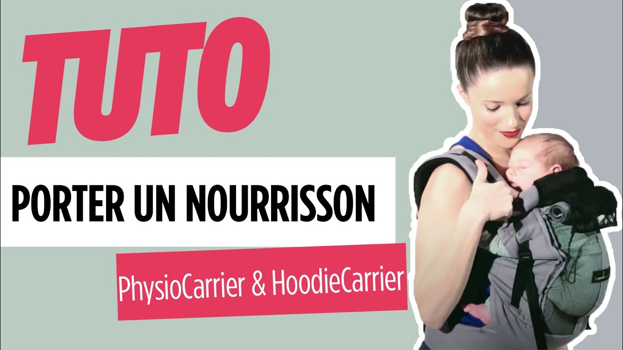 Porter un nourrisson en PhysioCarrier 1 & HoodieCarrier 1