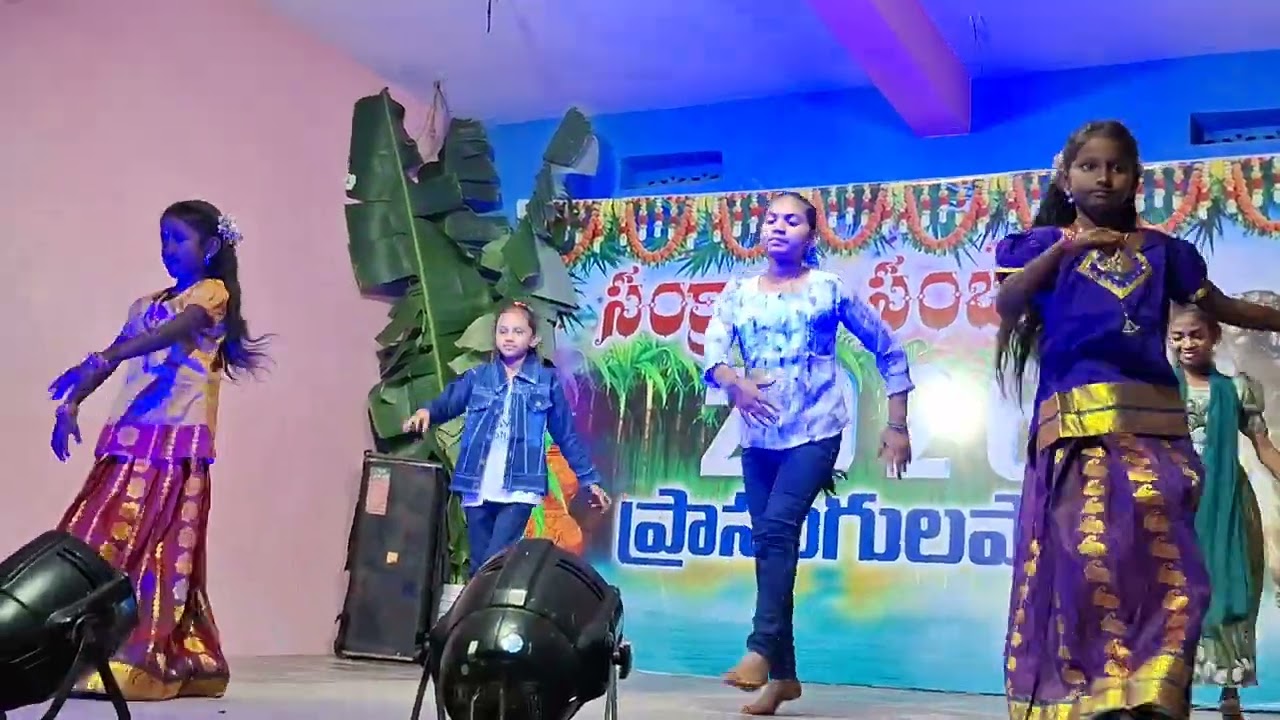 Golden sparrow | nandini, alekhya | Prasangulapadu 2026 sankranti sambaraalu 