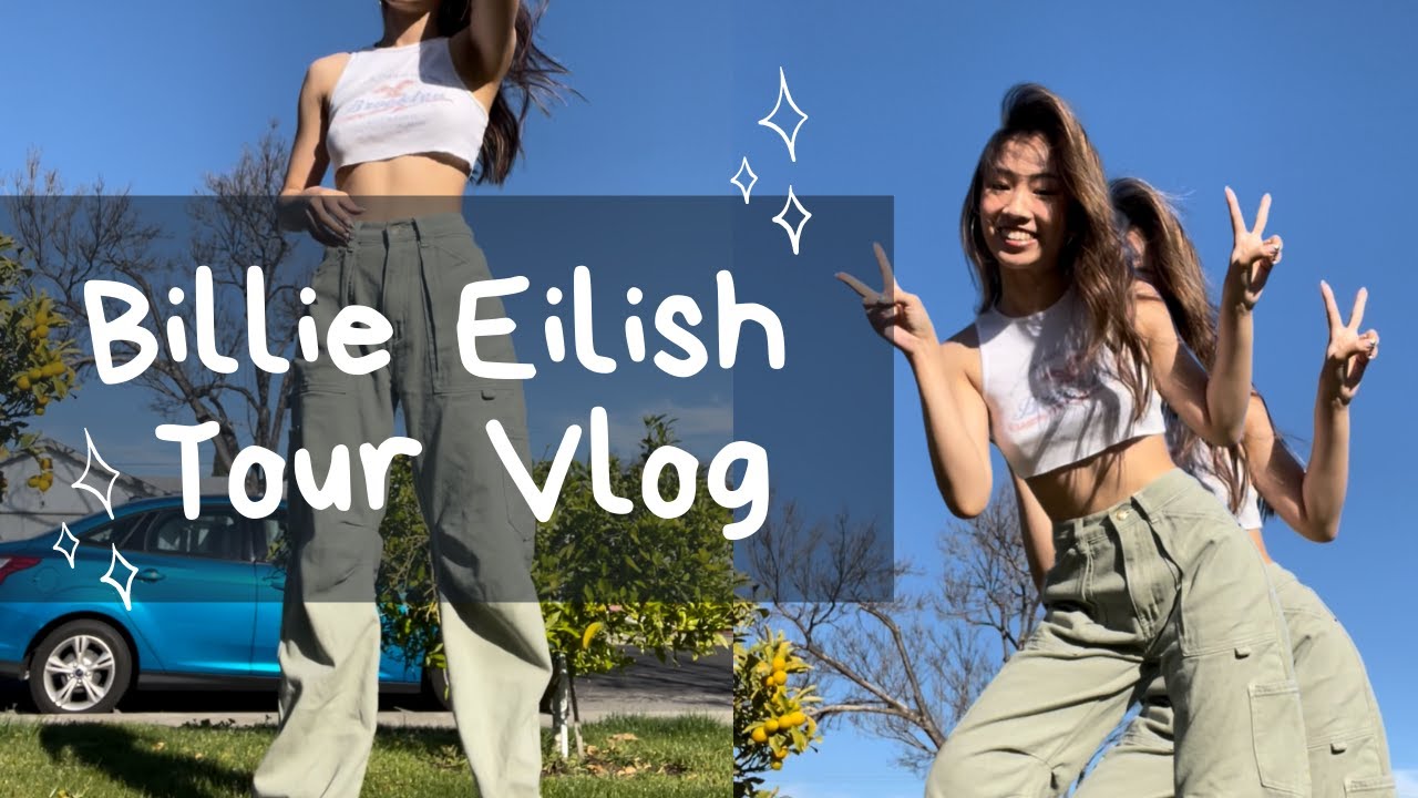 Going to see Billie Eilish | Happier than Ever Tour SF | Mini Vlog