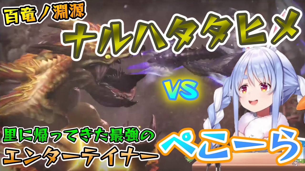【兎田ぺこら】バルファルク討伐に行きたいぺこちゃん、百竜ノ淵源に沈む【モンスターハンターライズ】