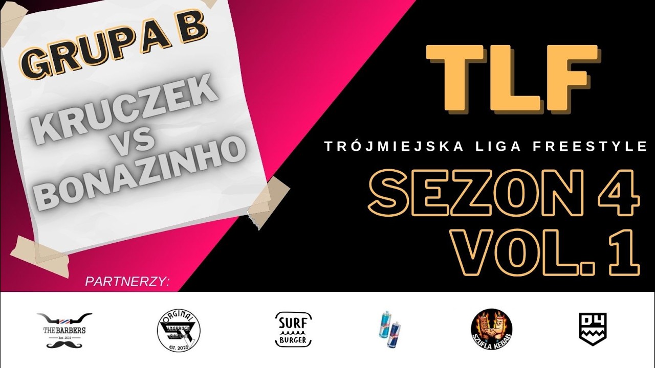 KRUCZEK VS BONAZINHO (GRUPA B)  | Tr&oacute;jmiejska Liga Freestyle USTAWKA 1 SEZON 4