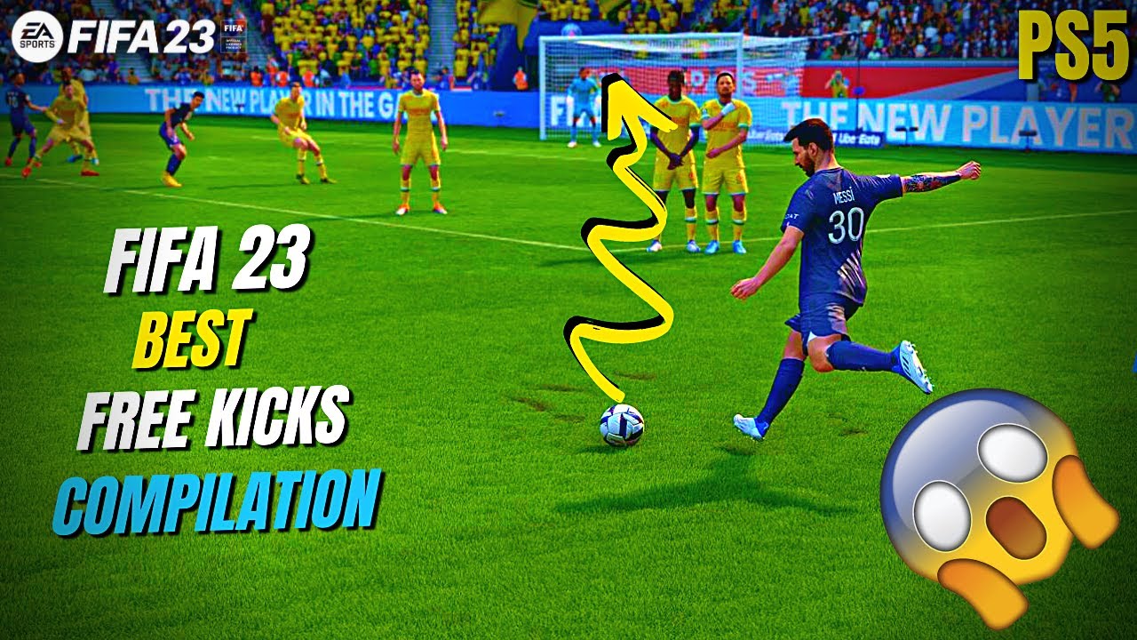 🔥 INSANE FIFA 23 Best Free Kicks Compilation PS5™ ft. Ronaldo Messi Neymar