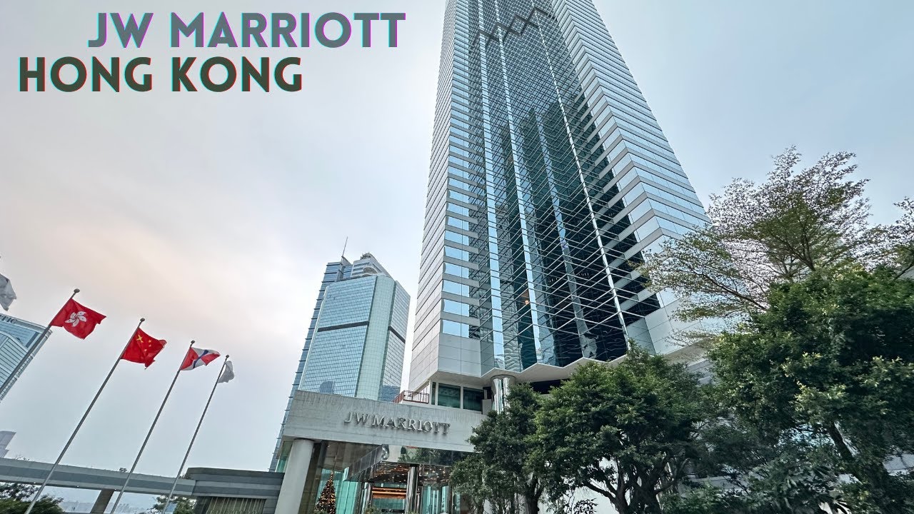 Отель JW Marriott в Гонконге 🇭🇰 | Обзор отеля в формате 4K | от Marriott | 5-звездочный роскошный...