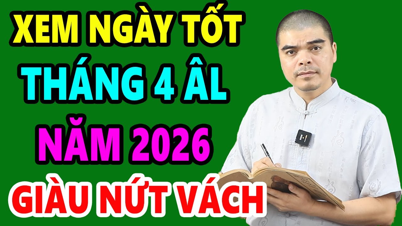См. Хорошие дни в апреле 2026 лунного года, Бинь Нго, хорошие для всего: закладки фундамента, стр...