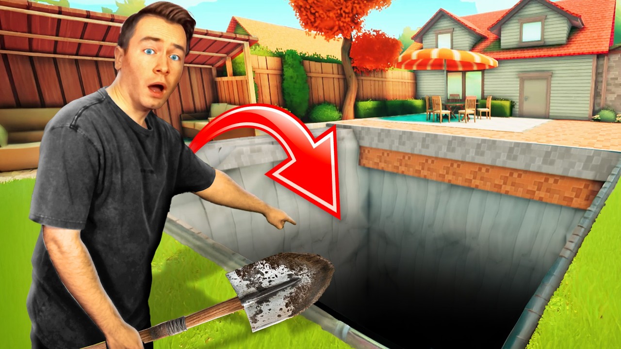 ICH grabe das GANZE LOCH aus in a GAME about DIGGING a HOLE!!⛏️